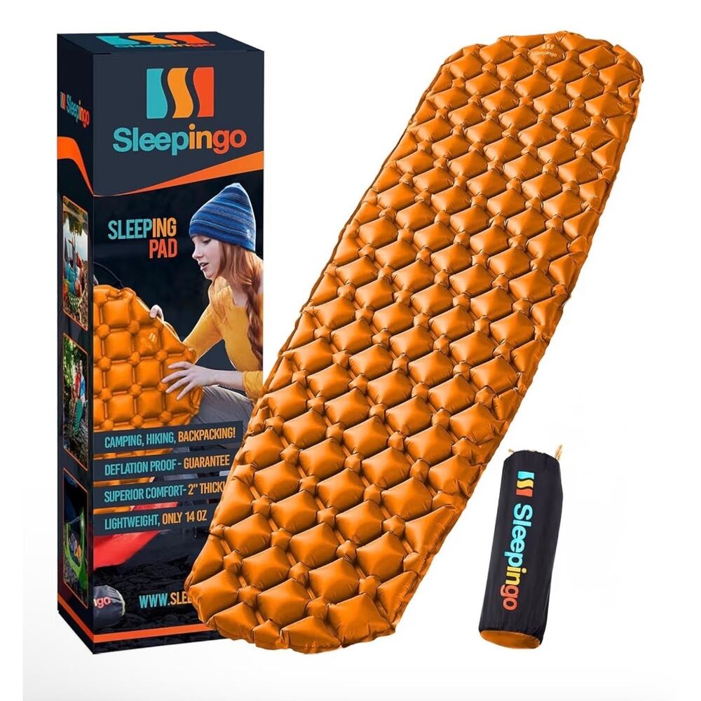 Sleeping Mat - Camping Air Mattress for Backpacking, Hiking inflatable Pad